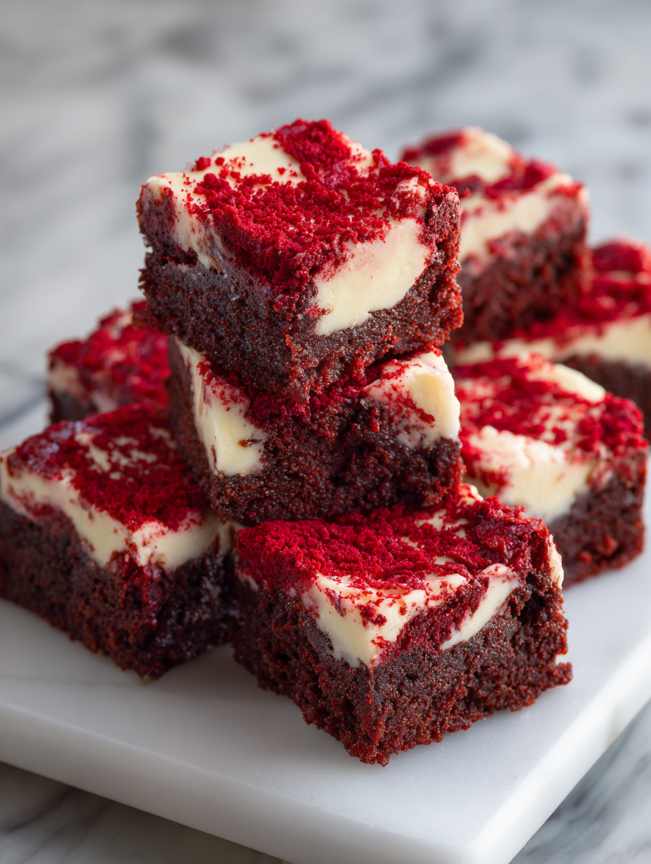 Red Velvet Brownies