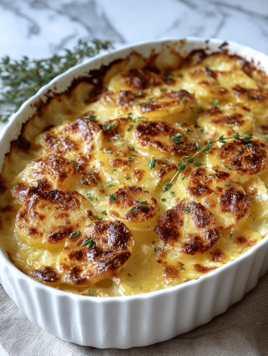 Scalloped Potatoes Au Gratin Recipe