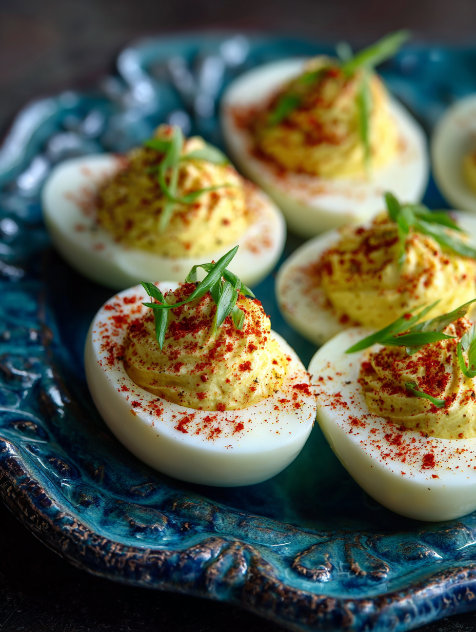 Spicy Deviled Eggs Recipe