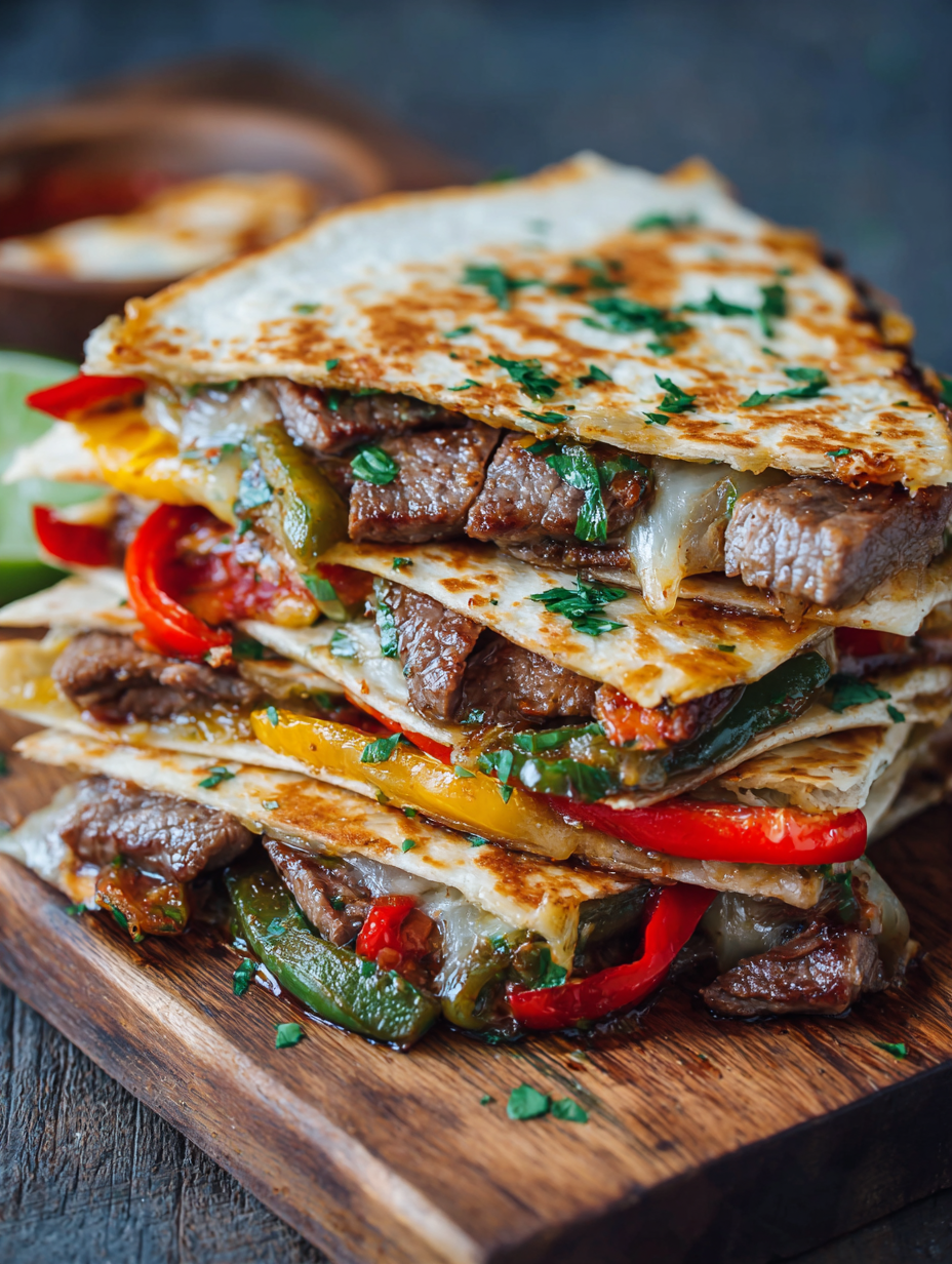 Steak Fajita Quesadillas