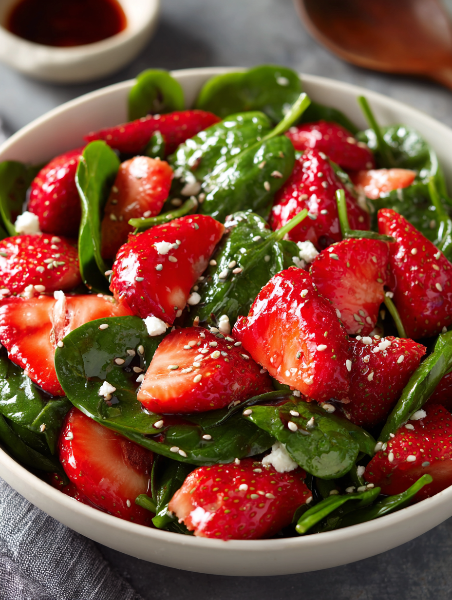 Strawberry Spinach Salad Recipe