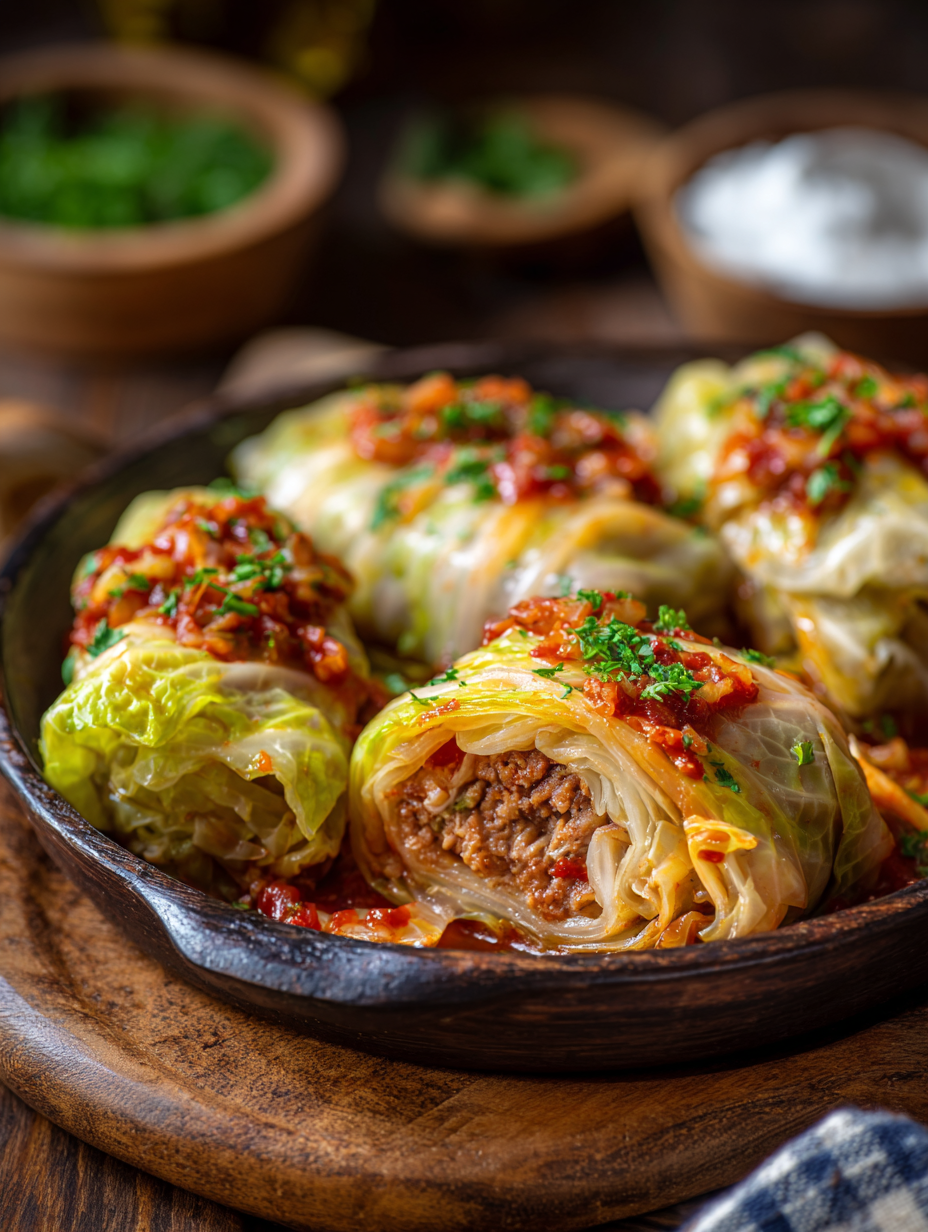 Stuffed Cabbage Rolls Recipe