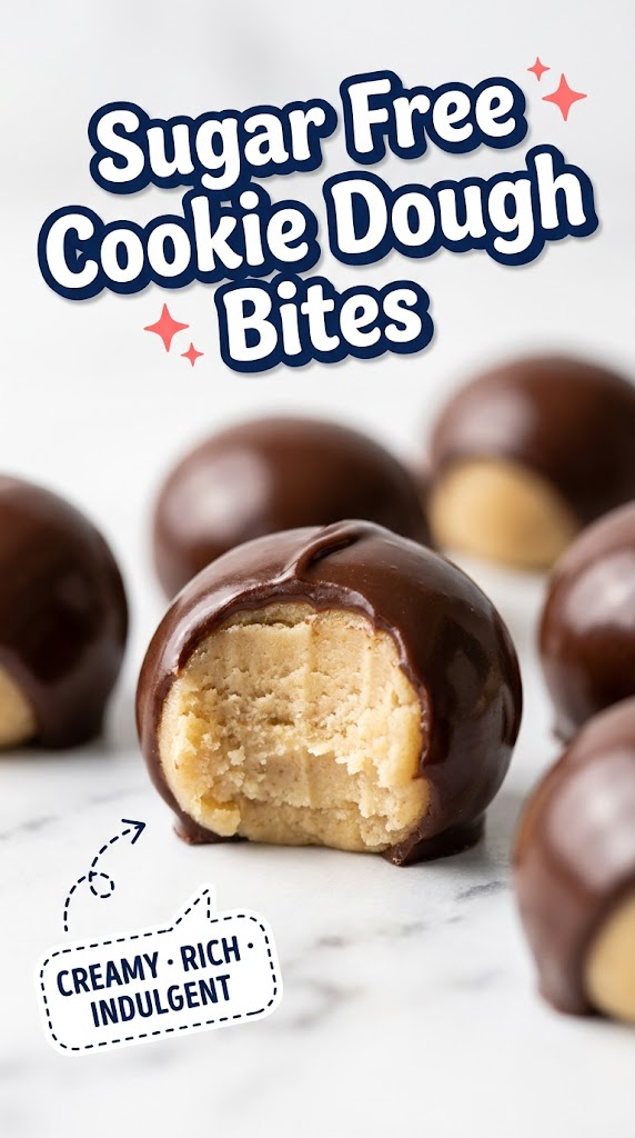 sugar free cookie dough bites
