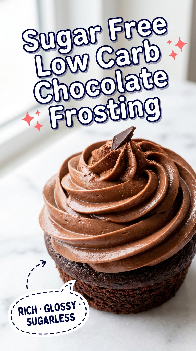 sugar free low carb chocolate frosting