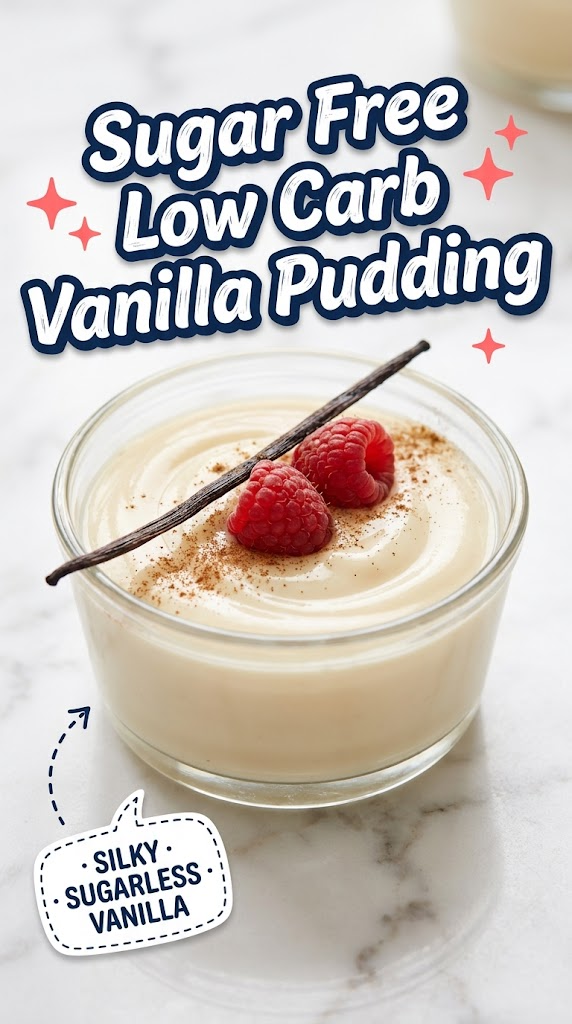 sugar free low carb vanilla pudding