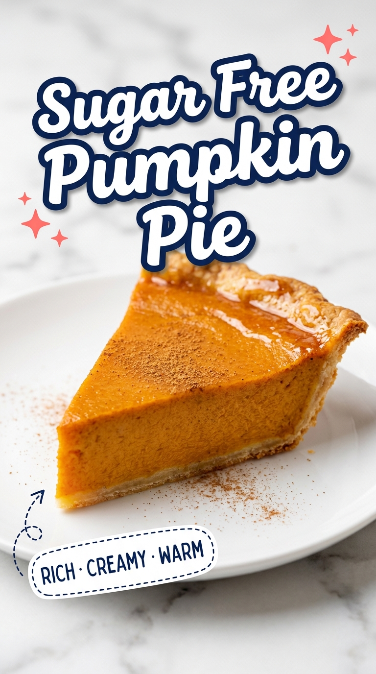 sugar free pumpkin pie