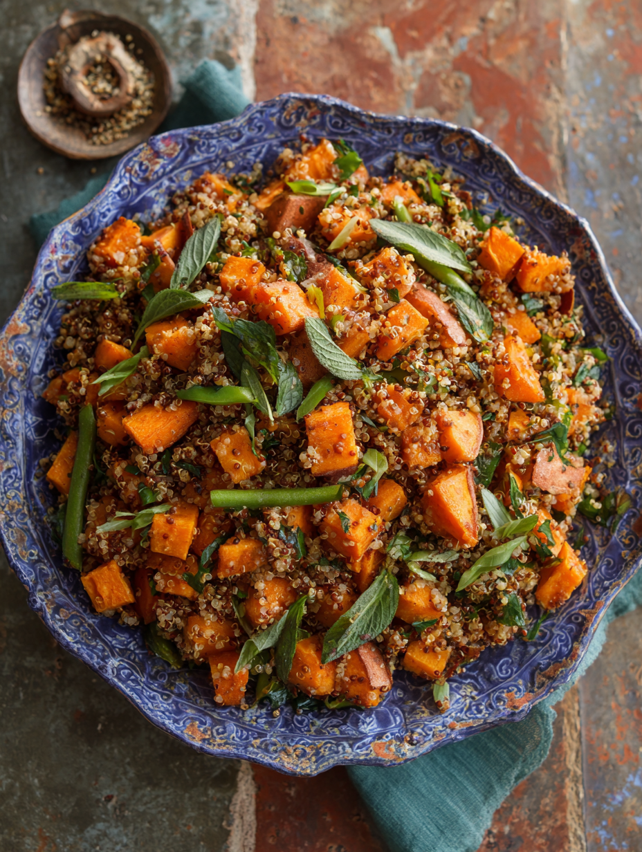 Sweet Potato Quinoa Salad Recipe