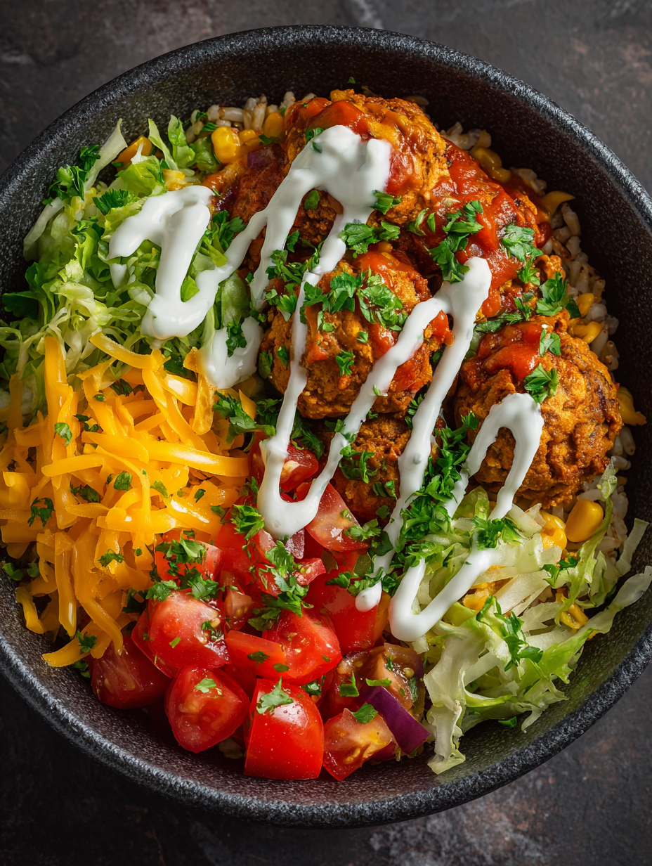 Tasty Burger Bowls
