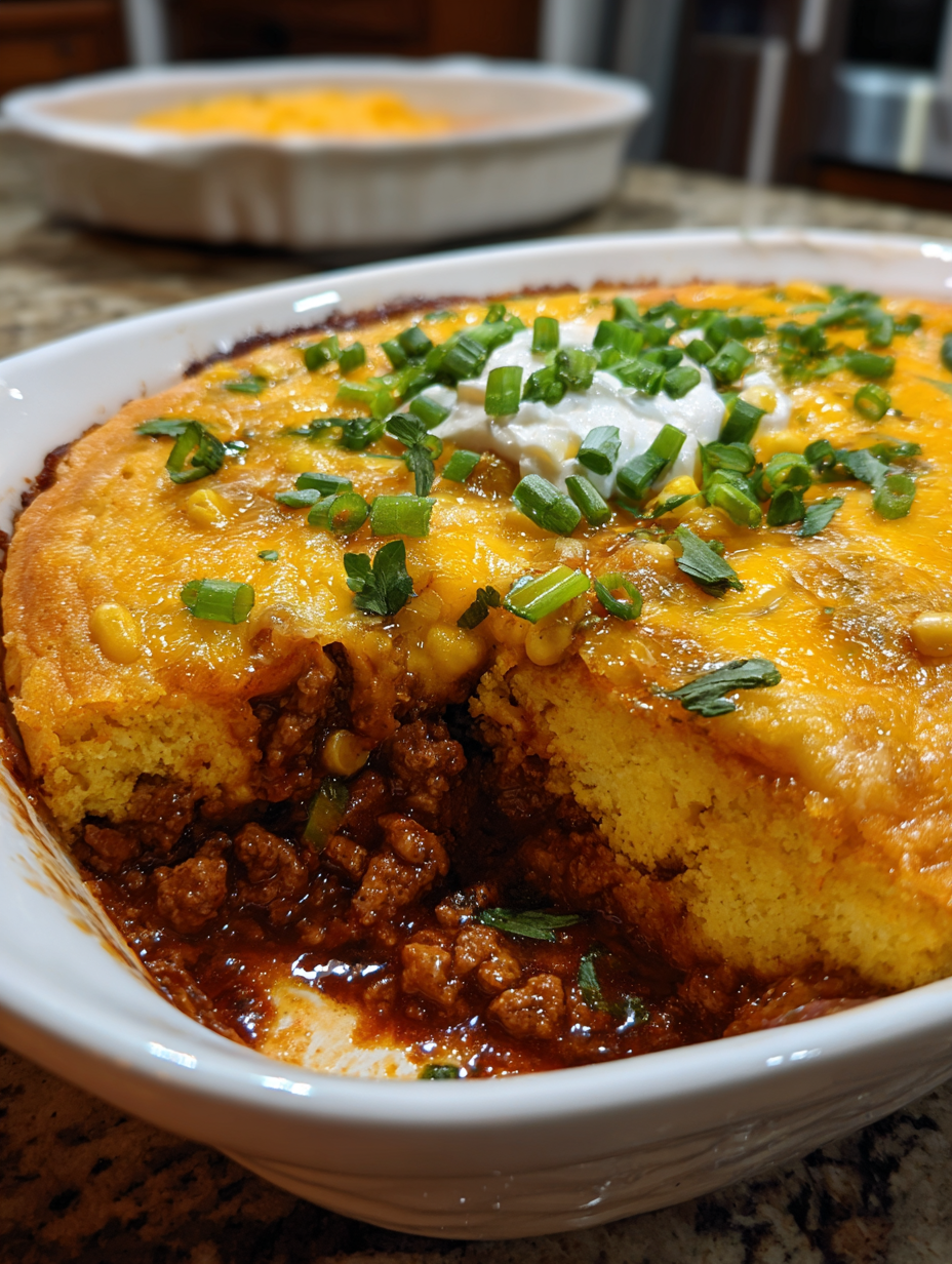 Texas Tamale Pie Casserole