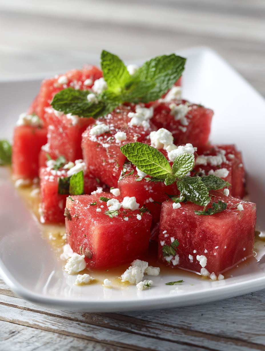 Watermelon Feta Salad Recipe